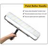 Aluminum alloy Roller Paint Brushes Wall Ceilings Alat Paint Roller Set  for Walls Edges Corners