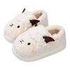 Bag heel cotton slippers women's winter cute lamb indoor home plush warm plush thick bottom bag head mop
