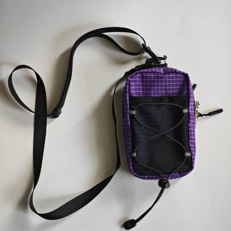 

1pcs Outdoor Waist Bag Strap Pouch Large Capacity Travel Hiking Crossbody Bags Daily Leisure Fashion Shoulder Bag фіолетовий