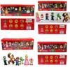 Sechsteiliges Super Mario Bros Actionfiguren-Spielzeugset mit Luigi, Yoshi und Pilz-Sammelfiguren für Kinder