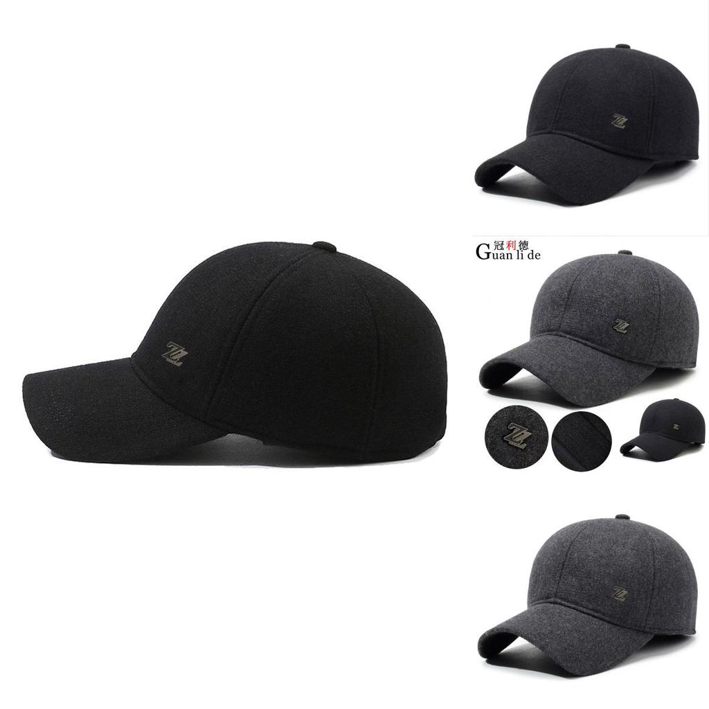 Winter Baseball Cap For Men With Ear Protection And Warmth For Outdoor Activities