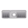 Non Slip Silicone Sink Drying Mat Slope Water Drip Catcher Reusable Countertop Protector  Counter