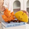 Maple Ginkgo Leaf Plush Toy For Girls Cute Leaf Shaped Stuffed Animal Gift For Decor