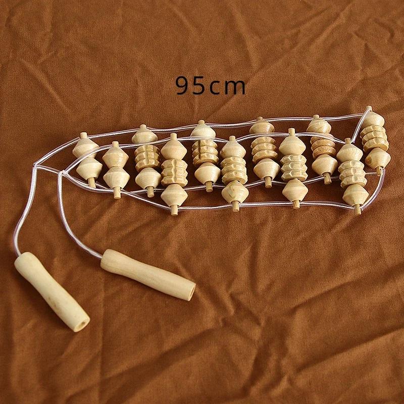 Holztherapie Massagegeräte zur Körperformung Maderotherapie Set Lymphdrainage Massagegerät Körper Anti-Cellulite Muskel Schmerzlinderung