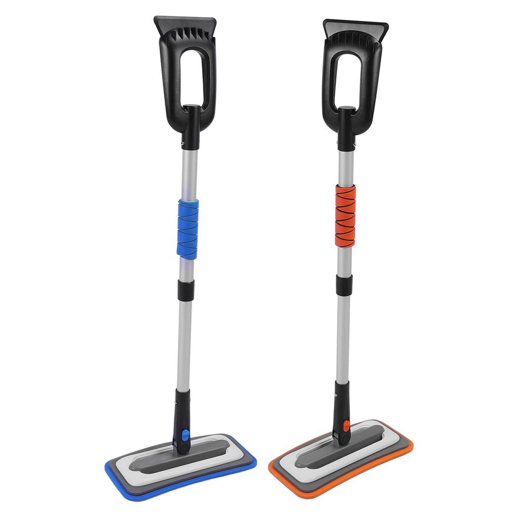 Skrobaki do śniegu samochodowe Stop aluminium Ergonomiczny uchwyt Wydajne usuwanie śniegu Szczotka do śniegu Skrobak do lodu dla