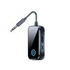 Bluetooth 6.0 Aux Audio Transmitter Receiver 2 In 1 Wireless Adapter 3.5Mm With Mic Hifi Stereo Music For Car Tv Pc Airplane