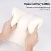 Breathale Car Neck Pillow Protective Leather Auto Lumbar Waist Support Car Headrest Neck Protective Seat Cushion Accessories