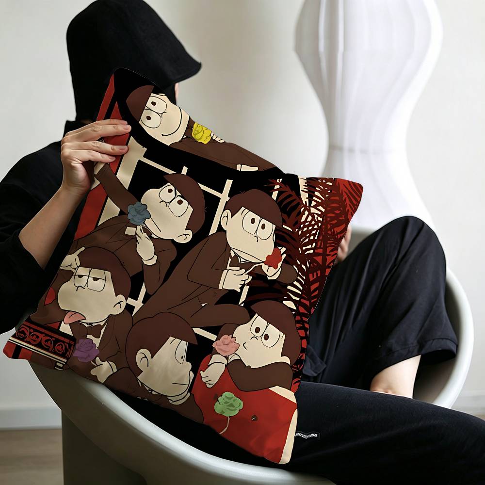 Anime O-Osomatsu-san Pillow Anime Pillow Sofa Bed Head Pillow Cover Cushion Cover 45x45 cm Fashion