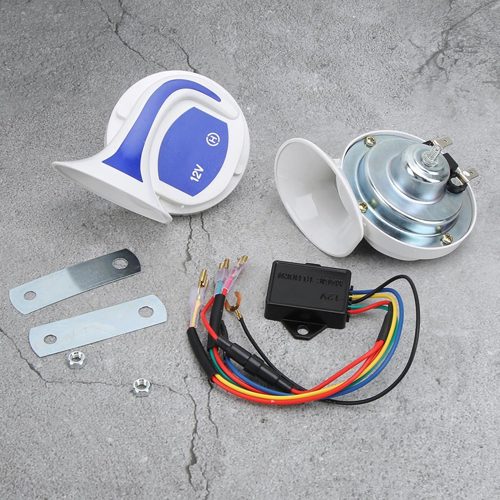 1 Paar KX3010 Auto 115dB R Horn Universal Laut Digitales Lufthorn Lautsprecher Autozubehör