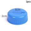 Non Spill Water Jug Replacement Caps Reusable Snap On Bottle Cap Anti Splash Peel Cover Water Container Sealing Accessory