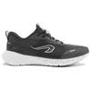 DECATHLON JF190.1 Comfortable and simple shock-absorbing wear-resistant breathable low-top running shoes men's black and white