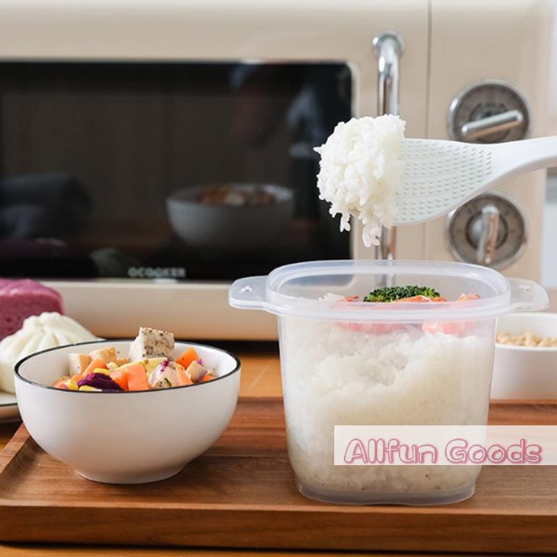 [TG835]Microwave Oven Rice Cooker Multifunctional Steamer Soup Cooking Bento Lunch Box