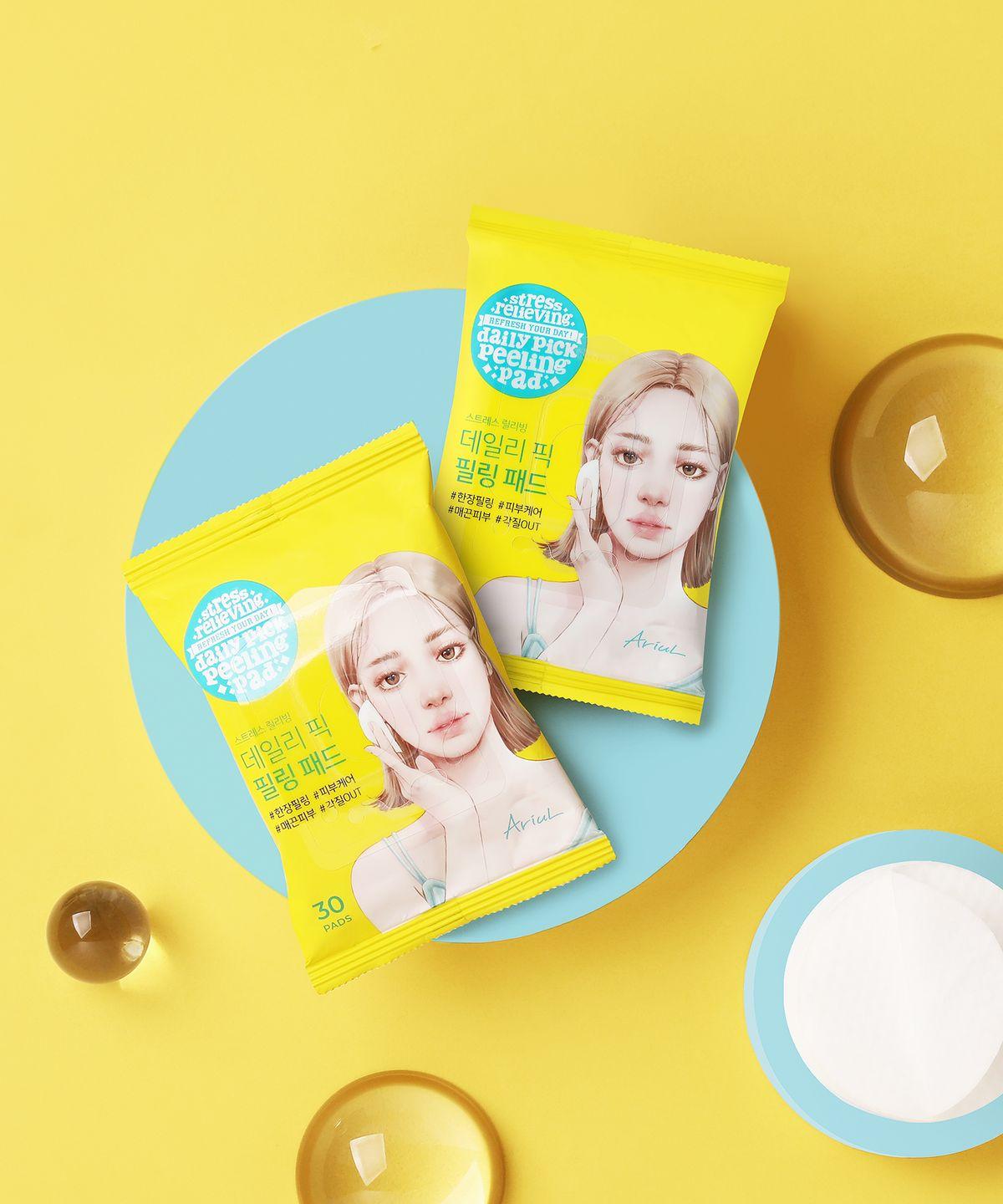 Stress Relieving Pureful Daily Pick Peeling Pads x 3