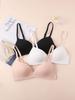 Tume simple smooth surface without steel ring underwear comfortable and breathable gathering seamless one-piece cup Shaowen bra casual