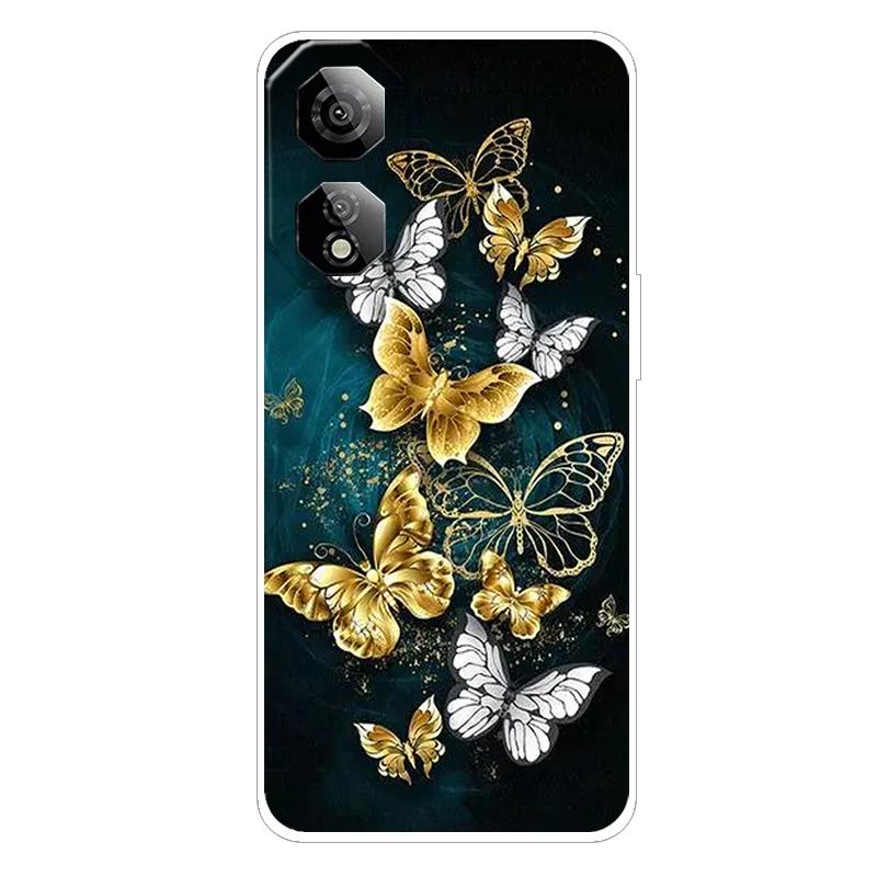 Für ZTE nubia Neo 2 Klare Hülle Z2352N Cartoon Cooles Silikon Handyhülle Für Nubia Neo 5G 8150N Transparenter Weicher TPU Schutz