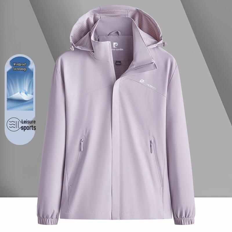 Pierre Cardin Unisex Detachable Hood Sports Jacket L