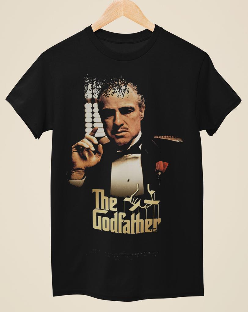The Godfather Movie Poster Inspired Unisex Black TShirt