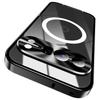 For Google Pixel 9 Pro Magnetic Case Metal Frame Matte Phone Cover