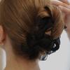 Dieuamour Lace Ribbon Hair Clip Claw Pin