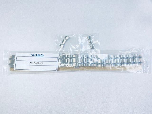 M152211J0 SEIKO 17mm Presage Stainless Steel Bracelet for and via SRRY025/ SRRY027/ SRRY041/ 4R35-02T0 others. (Ships Nekoposu)