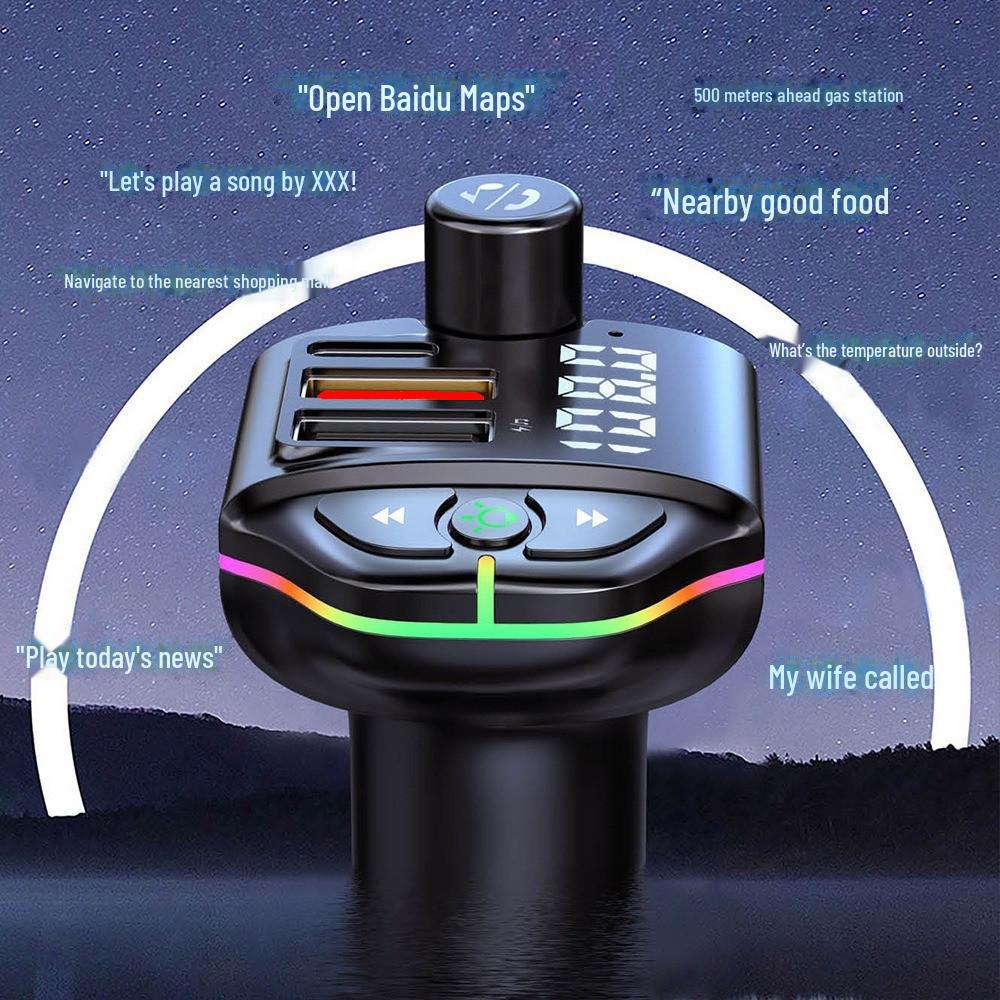 A8-A18 Bluetooth-FM-Transmitter fürs Auto und Dual-USB-PD-Ladegerät 3,1 A