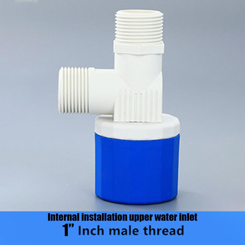 1/2" 3/4" 1" Male Thread Automatic Water Level Valve Internal Installation Tower Float Ball Valve Tank Valve Flush Toilet
