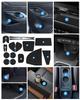 LANGBEAN Toyota Yaris Cross Exclusive Interior Rubber Door Pocket Scratch and Noise Interior Yaris Cross Custom Set of 17 Mats, Non-Slip Mats,