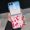 Lovely Cherry Fruits Print Case For Samsung Galaxy Z Flip 8 7 FE 6 5 4 Flip7 Flip6 Flip8 Hinged Magnetic For Magsafe Hard Folding Phone Cover