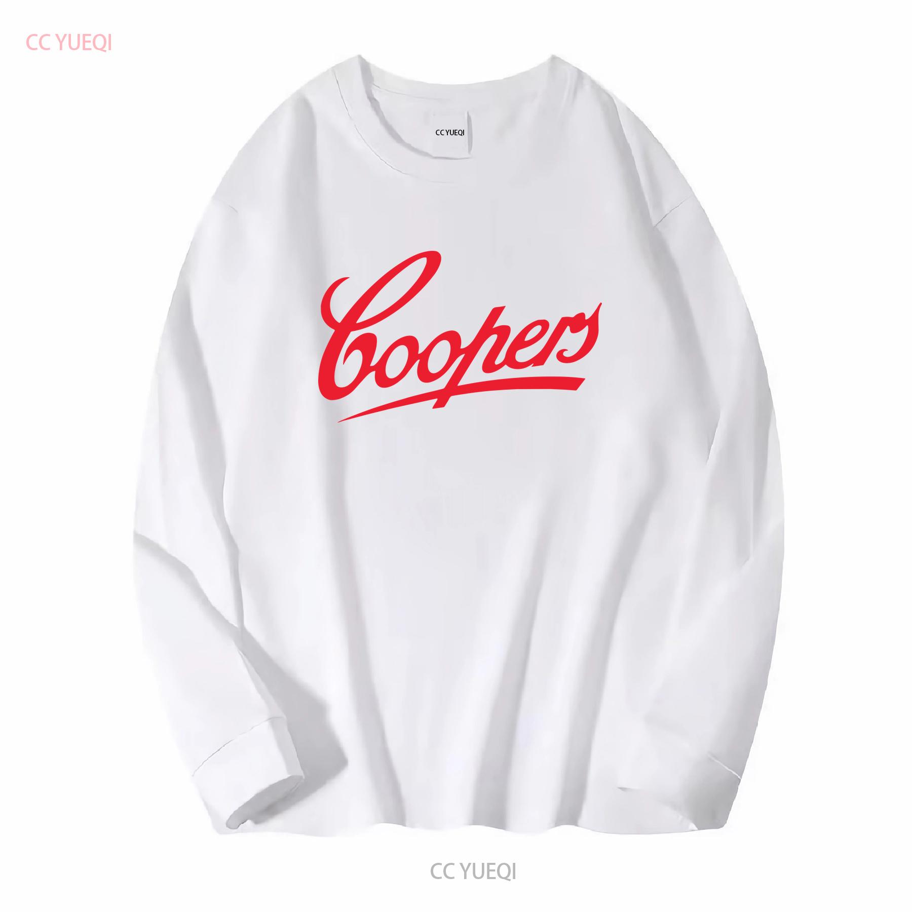 

Coopers vintage Brewery Beer logo Black T Shirt S 3XL long or short sleeves vintage Washed Comfortable graphic Casual Versatile L