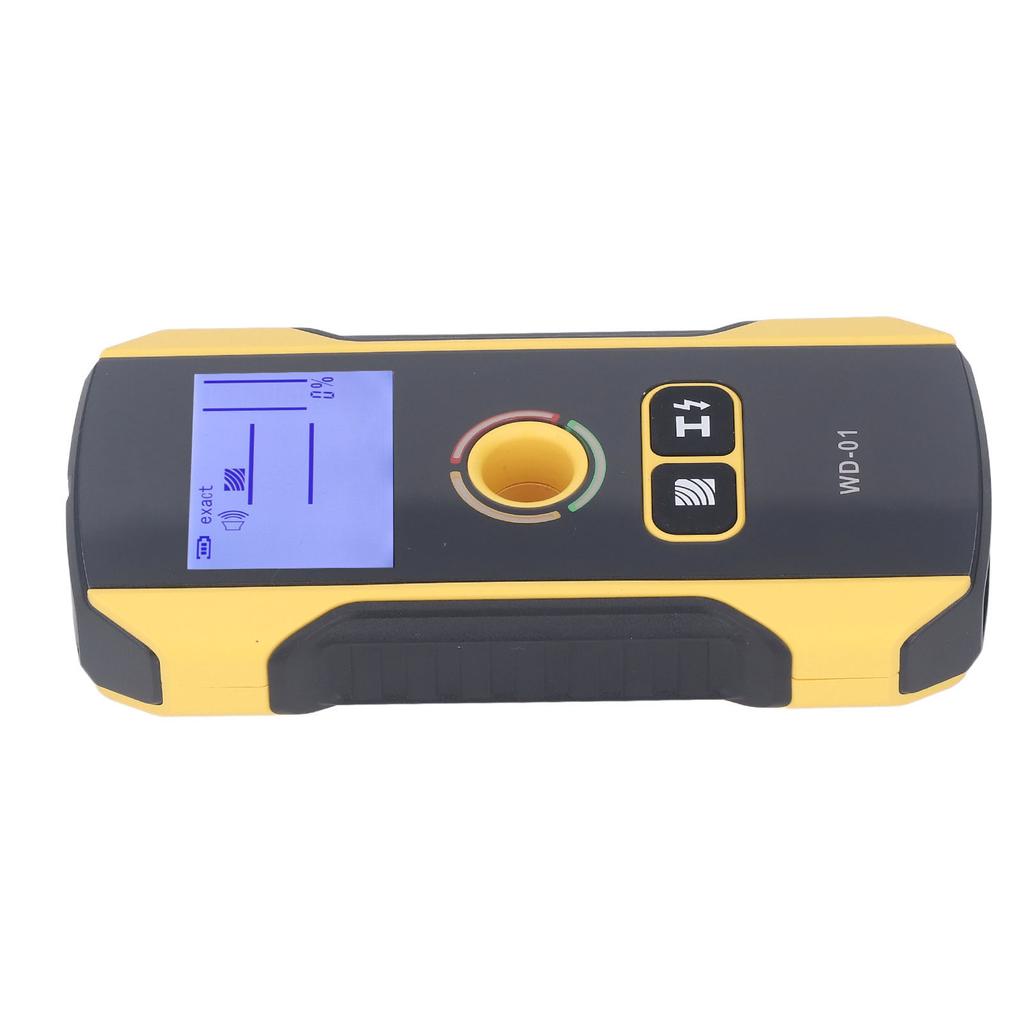 Stud Finder Wall Scanner 6 in 1 Wood Metal Detector LCD Display Rechargeable Audio Alarm