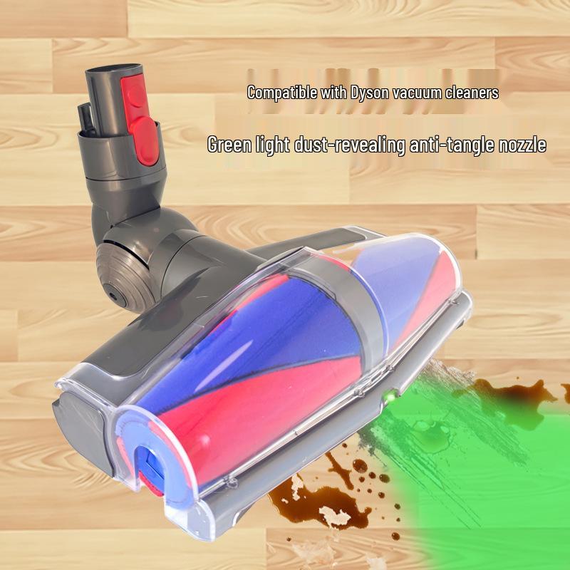 Dual Roller Electric Floor Brush for Dyson V7/V8/V10/V11/V15 Vacuum Cleaners