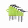 Samcos Torx Screwdriver T6 T8 T10 Precision Hex Lobe Wrench Set, Special Hex Star Driver L-Shaped, Compatible with Tamper-Proof Screws, 8-Piece Set, F