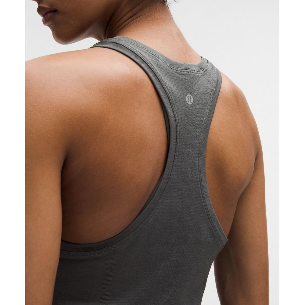 Lululemon Swiftly Tech Racerback Tank Top 2.0  Hip Length Onyx Grey Onyx Grey