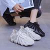Couple shock-absorbing coconut shoes women's 2025 spring fitness breathable explosion octopus running sports women's shoes single shoes