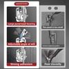 No Drilling Shower Head Holder Adjustable Wall Mount Base for Shower Head Lotus Head Fixing Bracket Bathroom Accessory