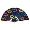 Chinese Style Folding Fan With Plastic Frame For Dance Performances And Gifts