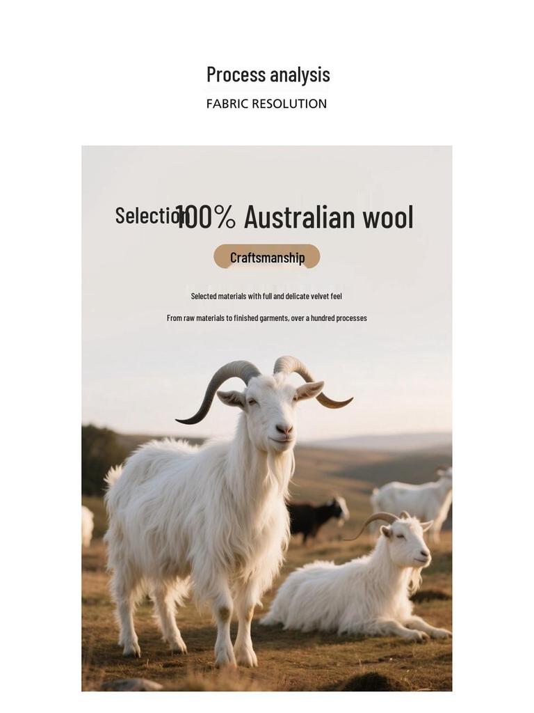 2025 A/W Męski sweter kardigan z czystej wełny z okrągłym dekoltem