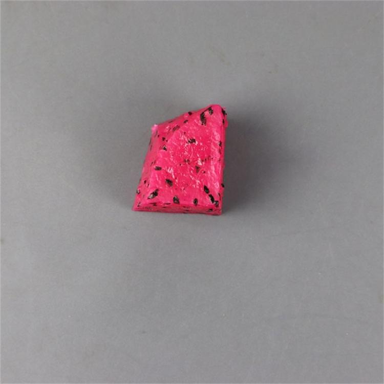 10PCS Colorful Fake Fruit Blocks Double Side Decorative Artificial Fruit Model