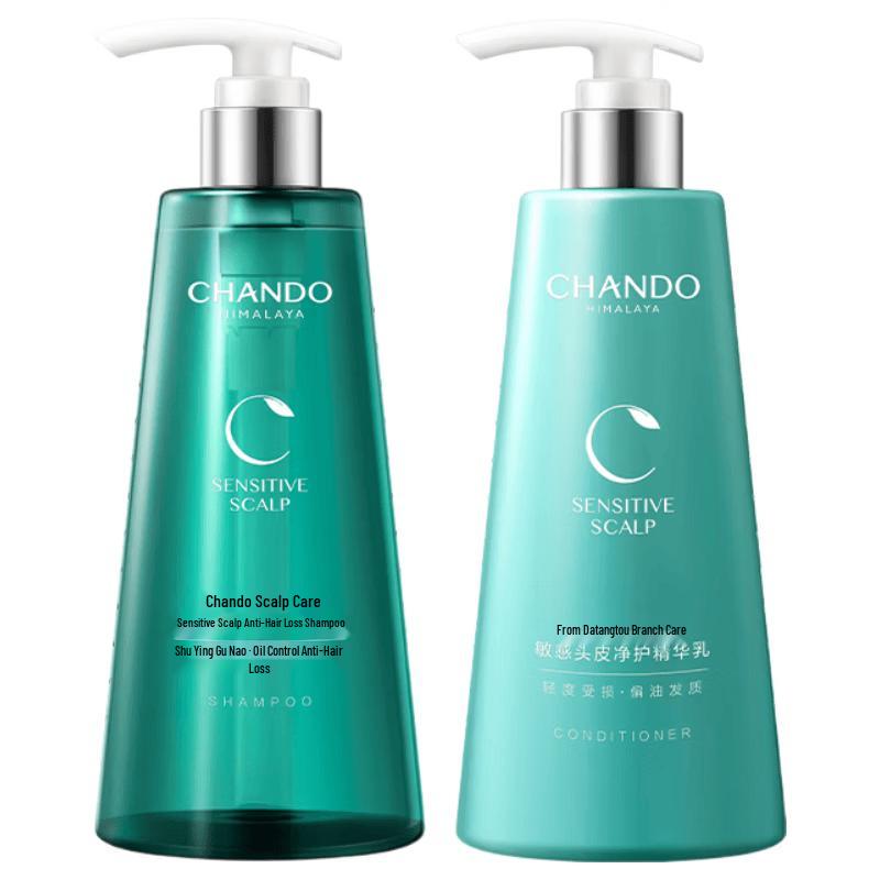 CHANDO Sensitive Scalp Anti-Hair Loss Shampoo and Conditioner Set