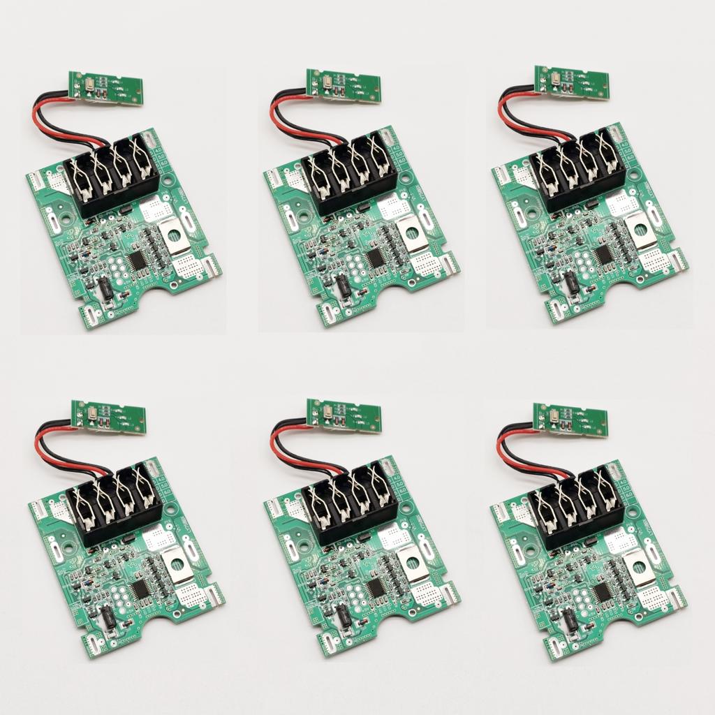 Six Pieces BMS PCB for PAP 20 A1, PAP 20 A3 for Parkside 20V Team Series Power Tool Lithium-Ion Akku 2000mAh 4000mAh