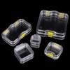 1 Pcs Plastic Dental Lab Box With Film Dentist False Tooth Case Box With Membrane Storage Boxes Denture Teeth Container Case