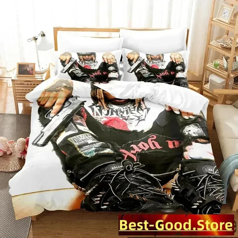 3D Print Zillakami Rapper Bedding Set Boys Girls Twin Queen King Size Duvet Cover Pillowcase Bed boys Adult Home Textileextile