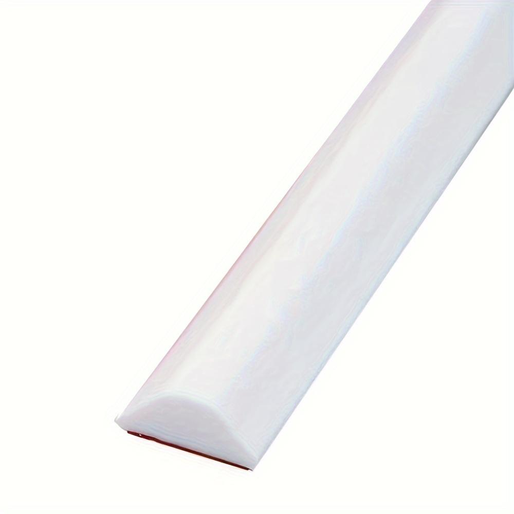 

1pc 2m/78.74in Bathroom Water Stopper Water Retaining Bendable Strip Dry &Wet Separation Seal Strip Shower Dam Flood Barrier 2mx3cm белый