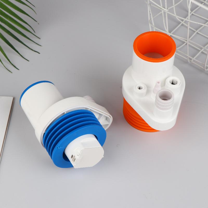 Universal 5 In 1 Sealing Ring Sink Drain Pipe Adapter Anti Odor Multifunctional Kitchen Basin Sewer Branch