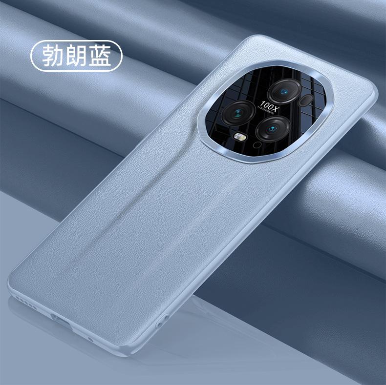 Applicable to Honor magic1 Zhizhen leather case magic 1 Zhizhen fine hole metal lens acrylic all-inclusive case