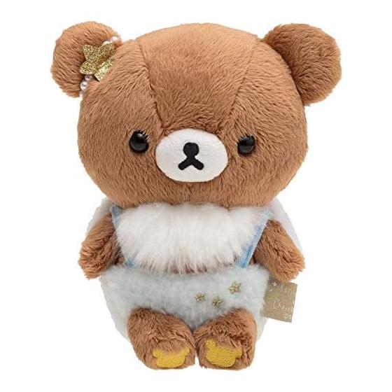 San-X Rilakkuma Korikogu s Fluffy Angel Plush Toy Chiiroikoguma MY98201