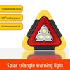 Solar-Powered Triangle Emergency Warning Light for Vehicles