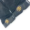 GUCCI Accessories GG Interlocking G Glove gloves suede / Leather Black