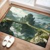 3D Optical Illusion Stone Stair Rug,Non-Slip Floor Mat for Bedroom Living Room Unique Visual Effect Carpet for Home Office Decor