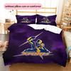 Biancheria da letto con motivo Melbourne Storm Decorazione per la casa Regalo di compleanno e festività (1 * copripiumino + 2 * federa, senza nucleo)